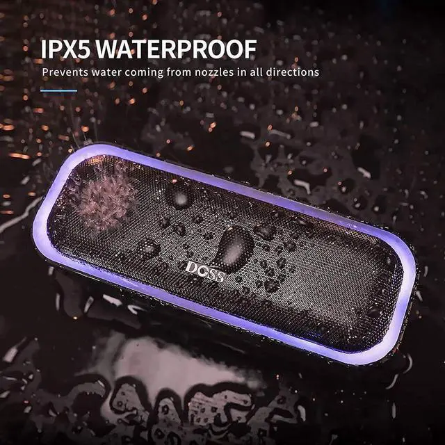 Alt view image 4 of 5 - DOSS Open Ear Headphones Bundle SoundBox Pro Wireless Speaker