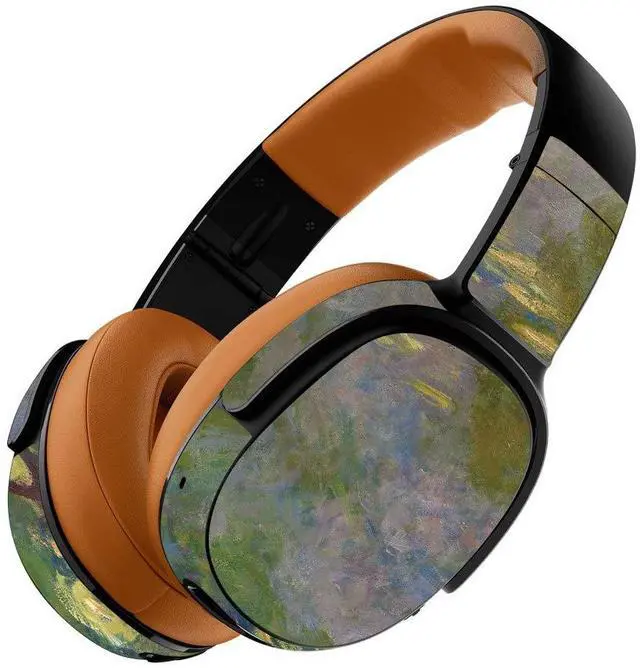 Main image of MightySkins Skin Compatible with Skullcandy Crusher 360 Wireless Headphones - Water Lilies | Protective, Durable, and Unique Vinyl wrap Cover | Easy to Apply, Remove | Made in The USA