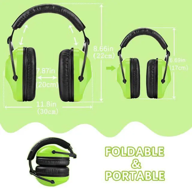 Alt view image 5 of 5 - ZOHAN Kids Ear Protection 3 Pack,Kids Noise Canceling Headphone for Concerts, Monster Truck, Fireworks