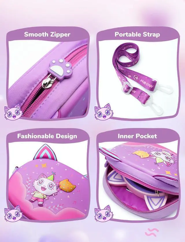 Alt view image 4 of 5 - iClever Kids Bluetooth Headphones BTH02 & Headphones Case Bundles
