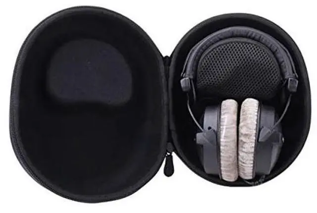 Alt view image 3 of 5 - Aenllosi Hard Carrying Case Replacement for Beyerdynamic DT PRO 770 32/80/250 Ohm Over-Ear Studio Headphones (Grey)