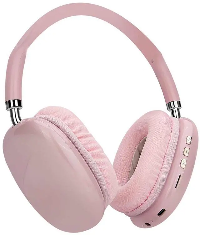 Main image of AUDALA Wireless Bluetooth Over Ear Headphones Up to 28H Battery Life Headset with Microphone Gym Overhead Headphones Compatible with iOS & Android Mobile Phones, Computers, Laptop (Pink)