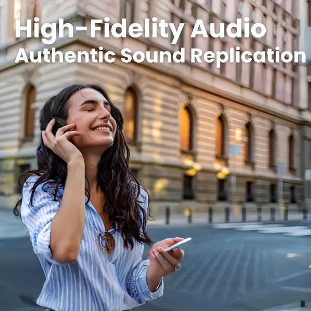 Alt view image 5 of 5 - B18 Pro Headphones Wireless Noise Cancelling, Bluetooth Headphones Over The Ear, Wireless Headsets 60H Playtime,Deep Bass Memory Foam Ear Cups,HiFi Audio, Lightweight Black