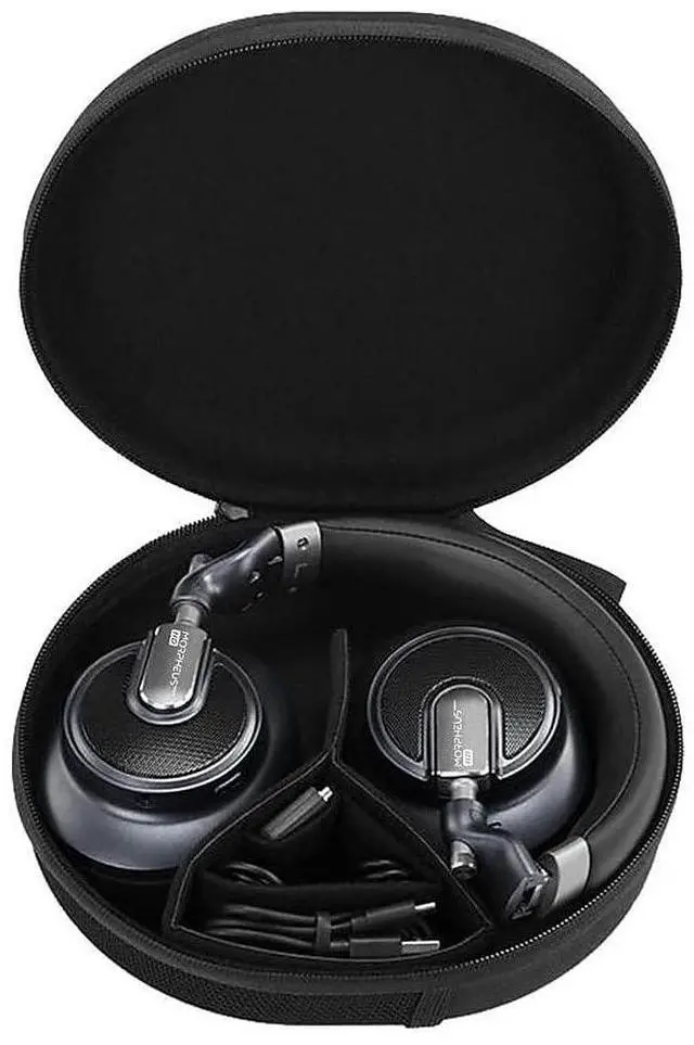 Alt view image 4 of 5 - Morpheus 360 Verve HD Bluetooth Headphones, Hybrid Active Noise Cancelling Headphones, Kalimba Digital Signal Processing, Over-Ear Headphones, 50-Hour Playtime, USB Type C Fast Charging - HP9750HD