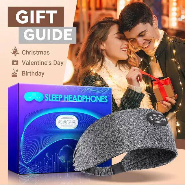 Alt view image 4 of 5 - EverPlus Sleep Headphones Elastic Sleeping Headband 10Hrs Bluetooth Music Eye Mask with Soft Cozy Earbuds Comfortable Earphones for Side Sleepers(Elastic One Size Fits Most)