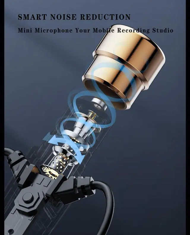 Alt view image 3 of 5 - FEDAI KT-02 Wired Headphone,3-Meter Long Noise Cancelling Earphones with Mic Dynamic HD,More Convenient and Comfortable Headsets for Live Singing Recording,Karaoke, Live Video Streaming(Red 3M)