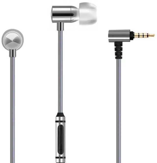 Main image of Fezzlo Poppy in-Ear Earphones,Super Bass 3.5mm Wired Headphones with HD Microphone,Balanced Sound 16 ohm Music Sports Earbuds for Smartphones 4.2ft w/mic
