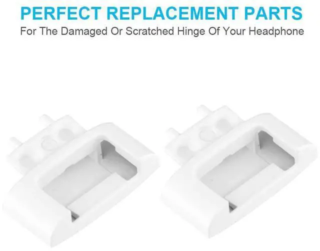 Alt view image 4 of 5 - Hinge Replacement Solo 3 Repair Kit Accessories Compatible with Beats by Dr Dre Solo 3.0 Wireless A1796 On-Ear Headphones (White)