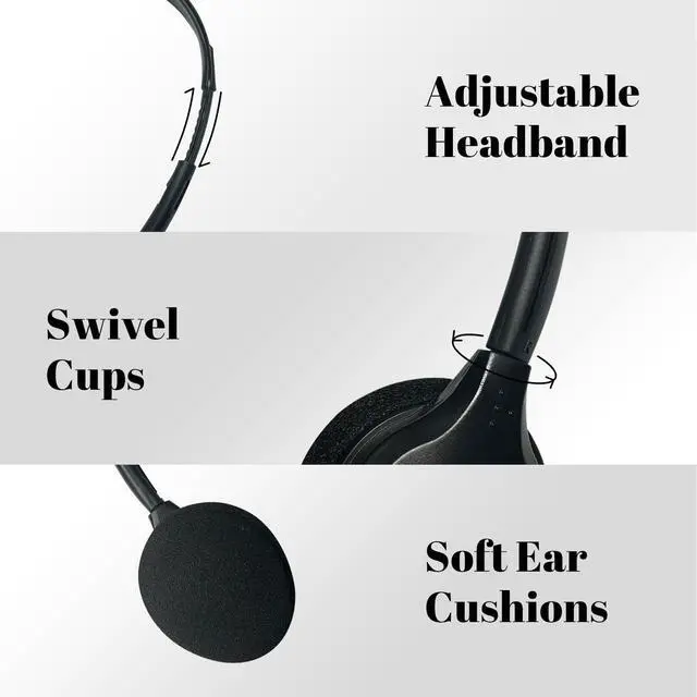Alt view image 5 of 5 - HOTKUDO Headphones Bulk for Classroom, 20 Pack Bulk Headphones with 3,5 mm Plug, Perfect for Schools, Libraries, and Kids