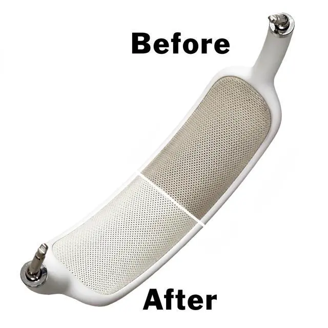 Alt view image 4 of 5 - JoesGEcom Made for Apple AirPods Max Discolored Dirty Headband Headphones Cleaner, Mesh Fabric, Whitening Solution 10ML + Brush Cleaning Kit