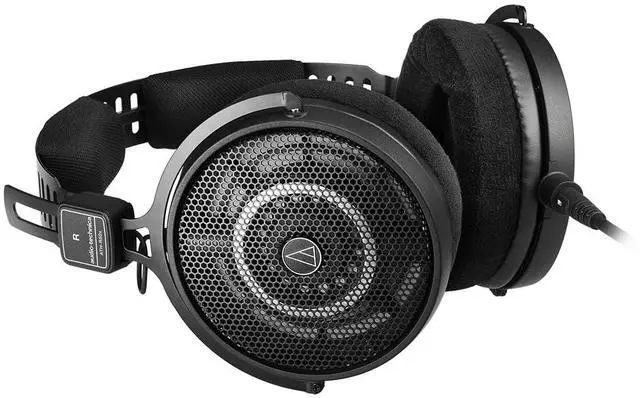 Alt view image 3 of 5 - Liquid Audio Technica ATH-R50x Professional Open-Back Reference Headphones Bundle with 25ft Pig Hog Headphone Extension Cable (1/4") & Polishing Cloth - Studio Monitoring, Mixing & Critical Listening