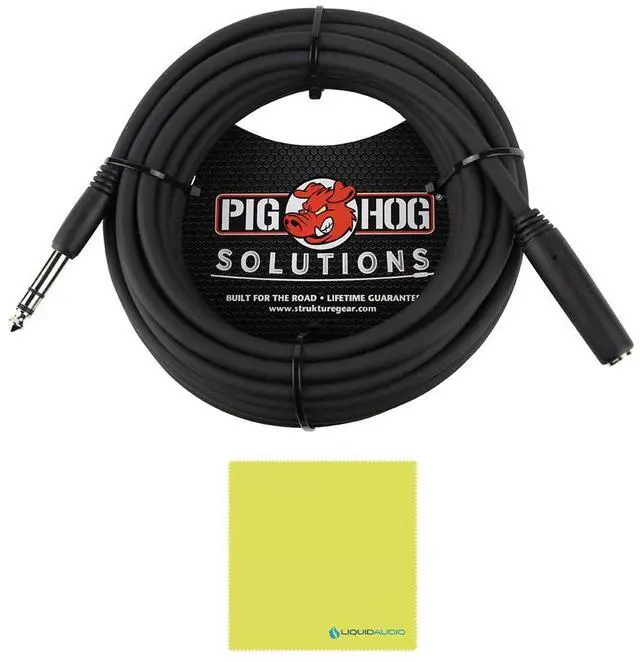 Alt view image 2 of 5 - Liquid Audio Technica ATH-R50x Professional Open-Back Reference Headphones Bundle with 25ft Pig Hog Headphone Extension Cable (1/4") & Polishing Cloth - Studio Monitoring, Mixing & Critical Listening