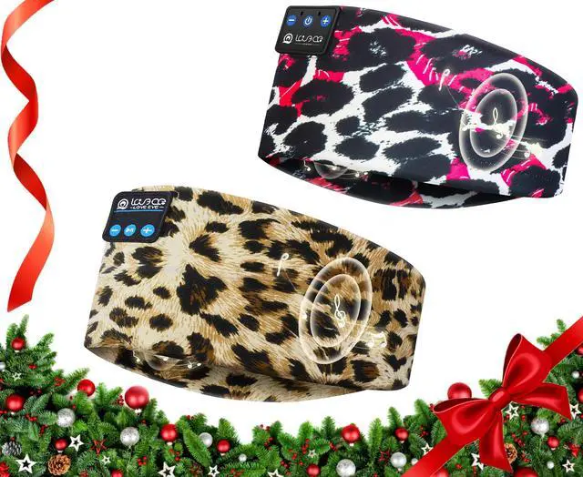 Main image of LOVE EYE Sleep Headphones Wireless Headband Headphones Bluetooth 5.4 for Side Sleeper Bluetooth Headband Earphones for Sports for tech Gadgets Gifts