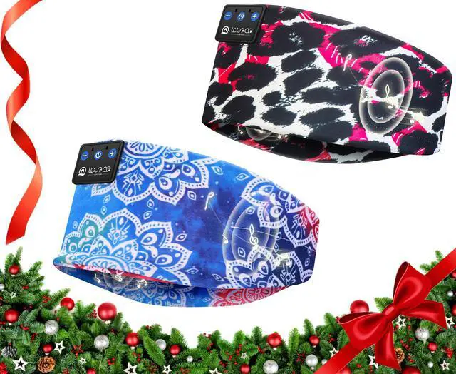 Main image of LOVE EYE Sleep Headphones Wireless Headband Headphones Bluetooth 5.4 for Side Sleeper Bluetooth Headband Earphones for Sports for tech Gadgets Gifts
