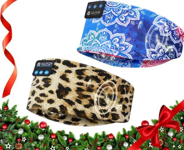 Main image of LOVE EYE Sleep Headphones Wireless Headband Headphones Bluetooth 5.4 for Side Sleeper Bluetooth Headband Earphones for Sports for tech Gadgets Gifts