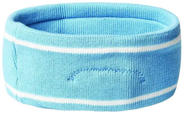 Alt view image 2 of 5 - MMUSS Sleep Sport Headphones with Knit Wool Headband with Ultra Thin Stereo Speakers Control Button .Perfect for Sleeping,Running,Air Travel,Meditation and Relaxation (Blue)