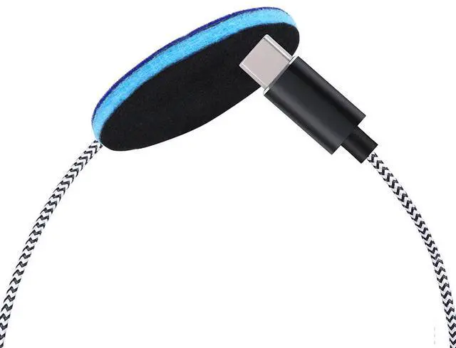 Alt view image 5 of 5 - MMUSS Sleep headphones Eye Mask for Sleeping with Ultra-Thin HD Stereo Speakers & Travel Bag Perfect for Insomnia, Side Sleepers, Nap, Snoring, Air Travel, Meditation & Relaxation (Grey Button Type-C)