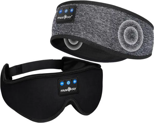 Main image of MUSICOZY Sleep Headphones, Bluetooth Sleep Mask Headband Headphones Sleeping Eye Mask