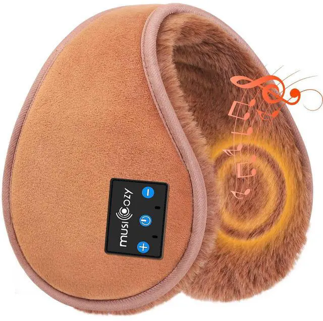 Alt view image 3 of 5 - MUSICOZY Sleep Headphones Breathable Bluetooth, Bluetooth Ear Muffs for Winter Side Sleepers Workout Running Travel Yoga Office Cool Gadgets Tech Unique Gifts, 2 Pack