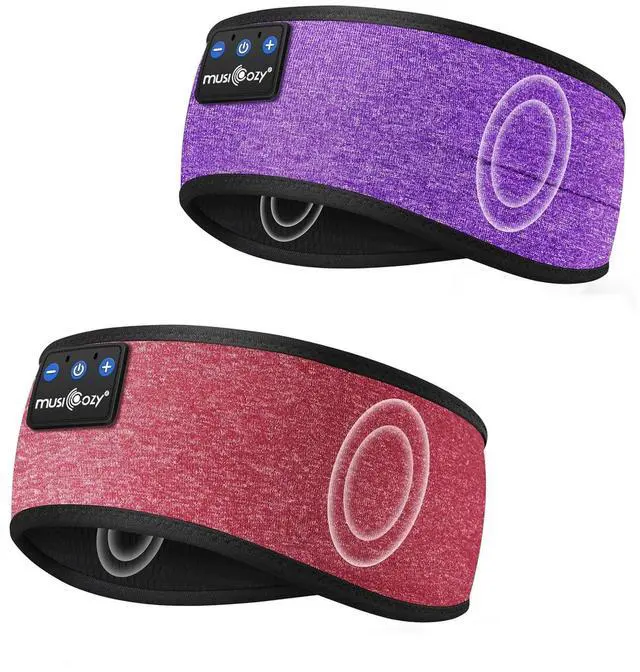 Main image of MUSICOZY Sleep Headphones Wireless, Bluetooth Headband Sports Sleeping Headphones Sleep Mask Earbuds Breathable Music Headband with Bluetooth 5.4, Perfect for Workout Running