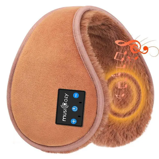 Alt view image 3 of 5 - MUSICOZY Sleep Headphones Breathable 3D Sleeping Headphones, Bluetooth Ear Muffs for Winter Side Sleepers Workout Running Travel Yoga Office Cool Gadgets Tech Unique Gifts, 2 Pack