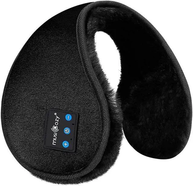Alt view image 2 of 5 - MUSICOZY Bluetooth Headphones Earmuffs Ear Warmers Wireless Headphones EarMuffs, Bluetooth Headband Headphones for Sports and Sleep