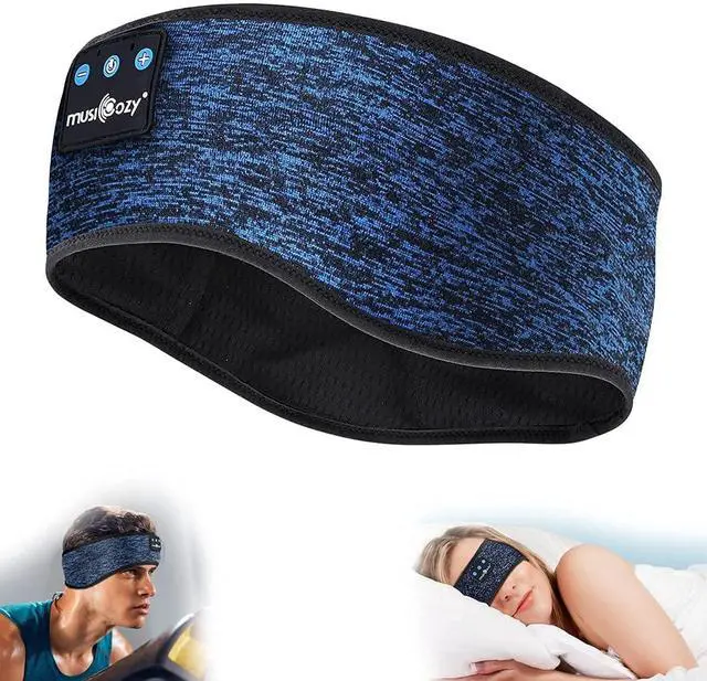Alt view image 3 of 5 - MUSICOZY Bluetooth Headphones Earmuffs Ear Warmers Wireless Headphones EarMuffs, Bluetooth Headband Headphones for Sports and Sleep