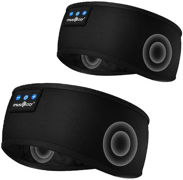 Main image of MUSICOZY Sleep Headphones Bluetooth 5.4 Headband, Sports Wireless Earphones Sweat Resistant Earbuds Sleeping Headphone with Ultra-Thin HD Stereo Speaker for Workout Running Cool Gadgets Unique Gifts