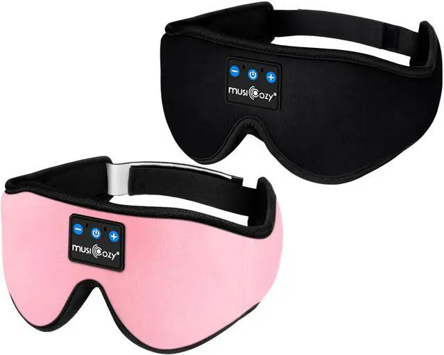 Main image of MUSICOZY Sleep Headphones Bluetooth Sleep Mask 3D Wireless Music Sleeping Headphones Headband Eye Mask Sleep Earbuds for Side Sleepers Mom Men Women with Speakers Cool Tech Gadgets Gifts