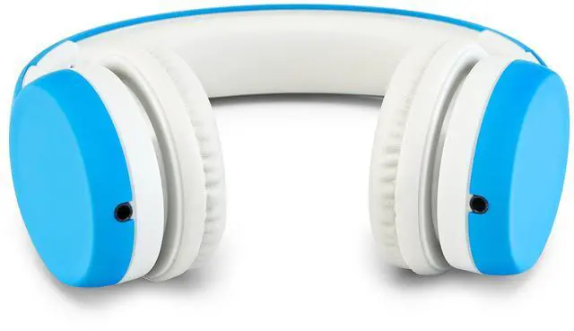 Alt view image 5 of 5 - Nenos Children Headphones Kids Headset Children's Headphones Over Ear Headphones Kids Headphones Computer Volume Limited Headphones Foldable (Blue)