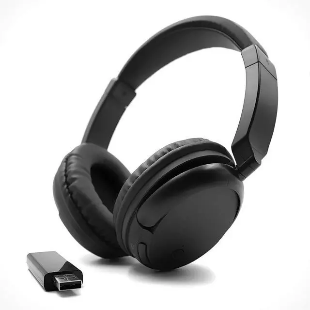 Alt view image 3 of 5 - Wireless Bluetooth TV Headset HiFi Stereo Over Ear Lightweight and Comfortable for Elderly
