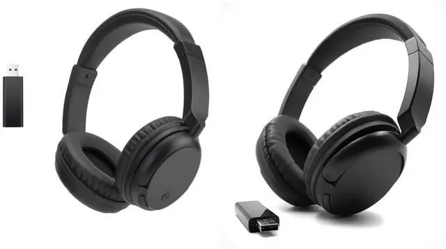 Main image of Wireless Bluetooth TV Headset HiFi Stereo Over Ear Lightweight and Comfortable for Elderly