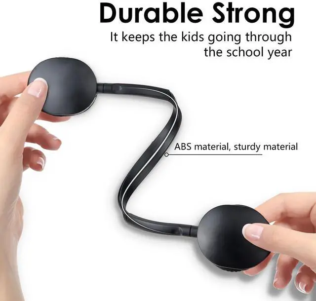 Alt view image 3 of 5 - OSSZIT Kids Headphones Bulk 20 Pack for Classroom School,Class Set of Headphones for Students Children Toddler Boys Girls Teen and Adult (Black Color)