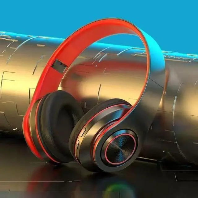 Alt view image 2 of 2 - PUPZY Wireless Bluetooth Headphones Active Noise Cancelling Over-Ear Headphones with Microphones, 42 Hours Playtime, HiFi Audio Adjustable Headphones