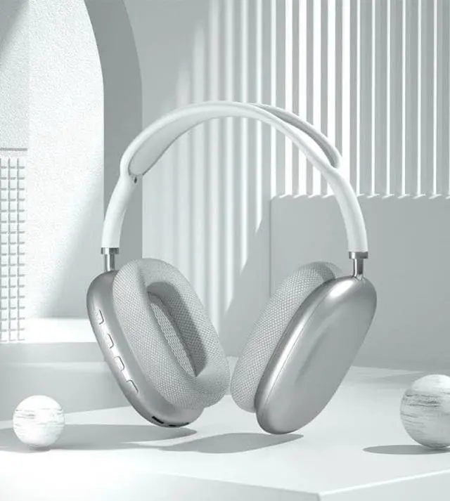 Alt view image 5 of 5 - PUPZY, Wireless Bluetooth Headphones Active Noise Cancelling Over-Ear Headphones with Microphones, 42 Hours Playtime, HiFi Audio Adjustable Headphones.