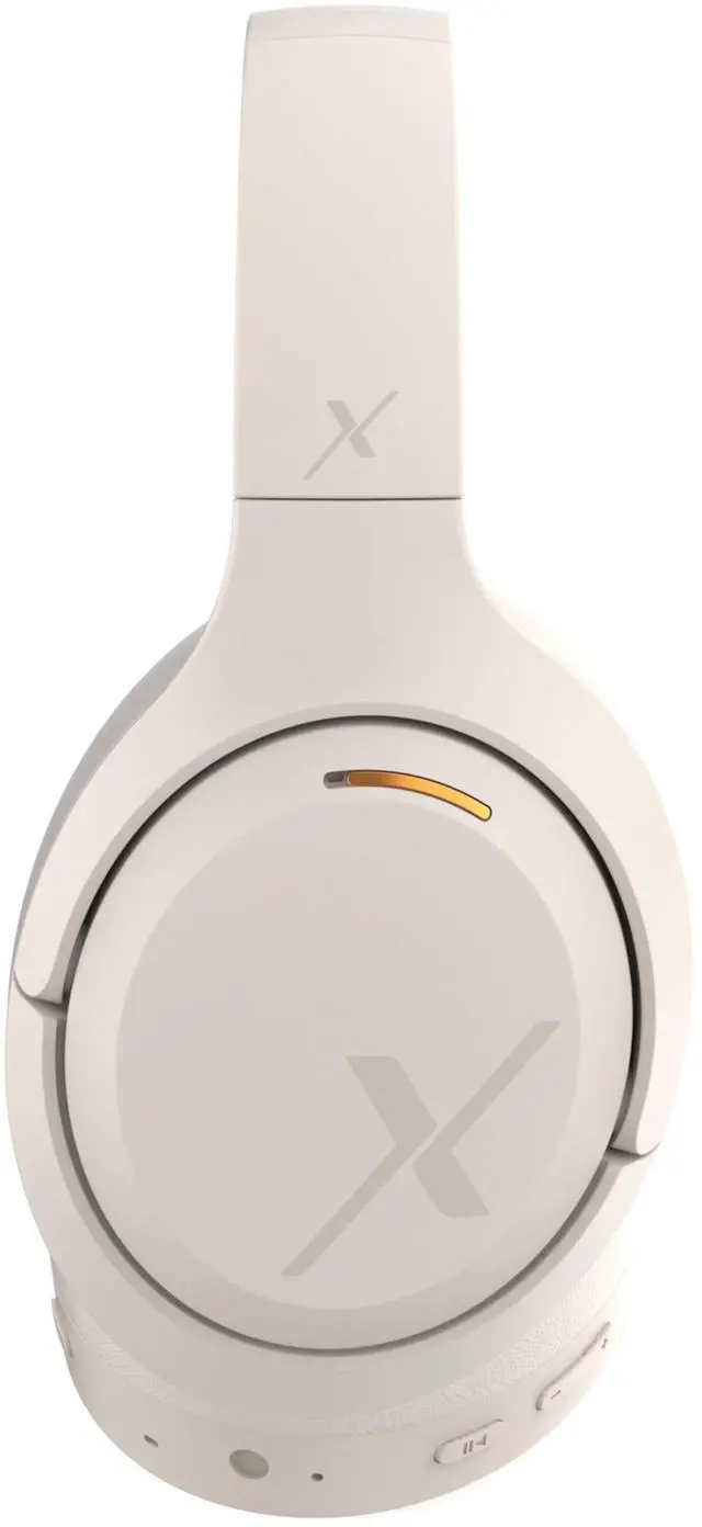 Alt view image 3 of 5 - Riwbox Hybrid Active Noise Cancelling Headphones,Wireless Over Ear Bluetooth Headset,60H Playtime,Hi-Res Audio, Foldable,Bluetooth V5.4,Comfort&Immersion for Work,Commuting (White)