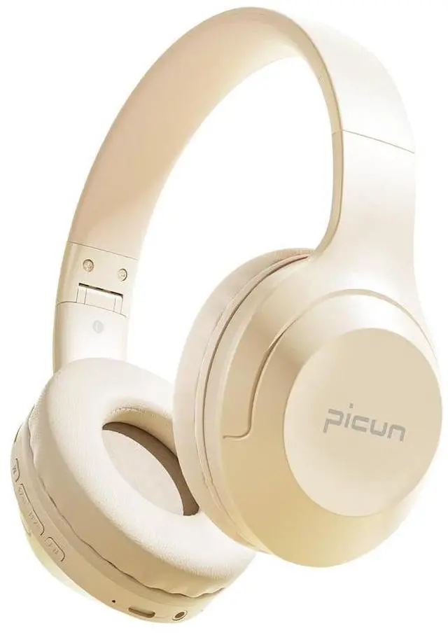 Main image of Sungive Bluetooth Headphones Over Ear, Foldable Hi-Fi Stereo Wireless and Wired Headsets with Micro SD Card Slot, Built-in Microphone for Adults Kids Men Women(White)