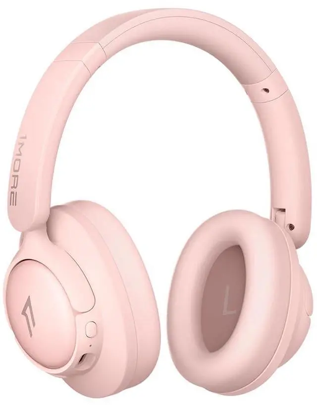Main image of 1MORE Wireless Bluetooth Noise-canceling Headphones - HQ31 SonoFlow SE Over-Ear Headphones with Hi-Res Audio, 90H Playtime, Clear Calls, Preset EQ Via App, Comfort for Home Office Travel(Pink)