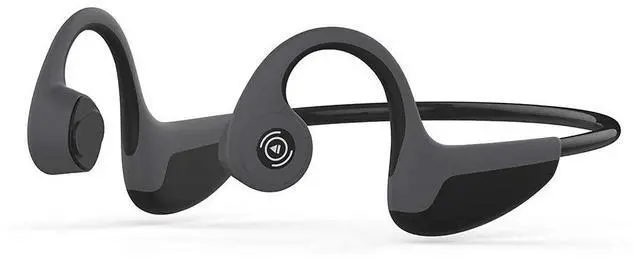 Main image of Bone Conduction Headphones Bluetooth 5.0 Open Ear Wireless Titanium HiFi Stereo with Mic Sweatproof Sports Headphones for Running Driving Cycling (Black)