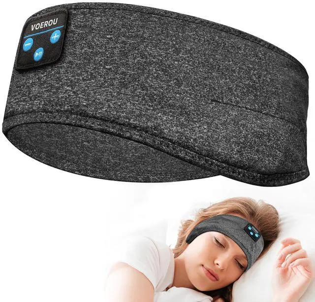 Main image of Voerou Sleep Headphones, Bluetooth Headband,Sleeping Headphones with Ultra-Thin Speakers for Side Sleepers,Headband Headphones for Sleeping,Running,Workout,Travel,Yoga,Insomnia,Meditation