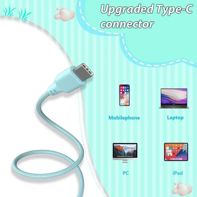 Alt view image 4 of 5 - VkingMoR Wired Type-C Headphones for Boys/Girls with 94dB Safe Volume Limited, HD Stereo Sound Foldable Over-Ear Headphones for Tablet/School/Travel(2 Pack)