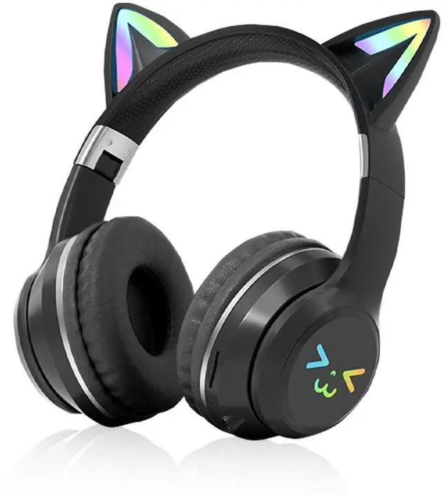 Main image of zuduoeoa Kids Bluetooth Headphones, Variable LED Lights, 85dBA Safe Volume Limit, 48 Hours Play Time, Bluetooth 5.0, Type-C Fast Charging, Wireless Kids Headphones for Traveling iPad Tablets.
