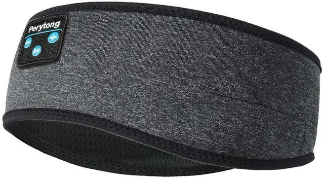 Main image of Perytong Wireless Sleep Headphones, Bluetooth Headband, On Ear, Coalblack, Model:PTL01