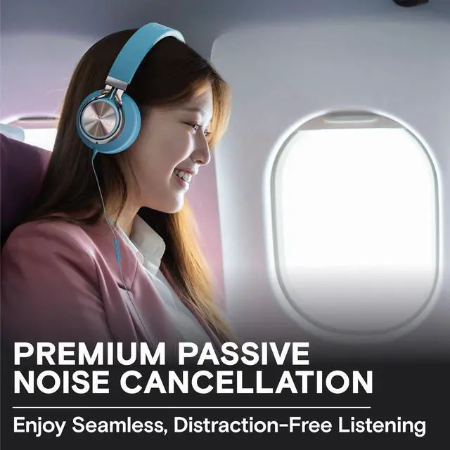 Alt view image 3 of 5 - ARTIX CL750 USB C Wired Headphones with Mic & Volume Control Noise Isolating for iPhone 15-16, Samsung Computer Earphones Wired, On-Ear with Wire, Plug in and Play