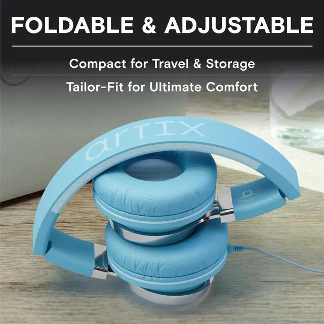 Alt view image 4 of 5 - ARTIX CL750 USB C Wired Headphones with Mic & Volume Control Noise Isolating for iPhone 15-16, Samsung Computer Earphones Wired, On-Ear with Wire, Plug in and Play