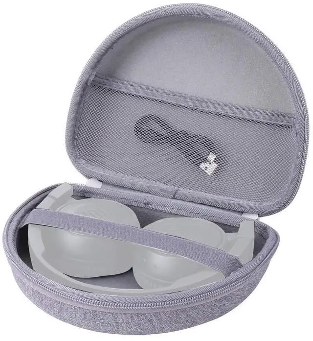 Main image of Aenllosi Hard Carrying Case Replacement for JBL Tune 500BT/510BT/710BT/660NC/760NC On-Ear Lightweight Foldable Headphones (Grey)