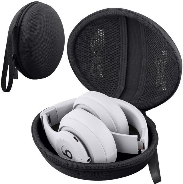 Main image of co2CREA for Beats Studio Pro / Studio3 / Solo4 / Solo3 Headphones, Hard Travel Case Compatible with Beats Wireless On-Ear Headphones (Black Case)