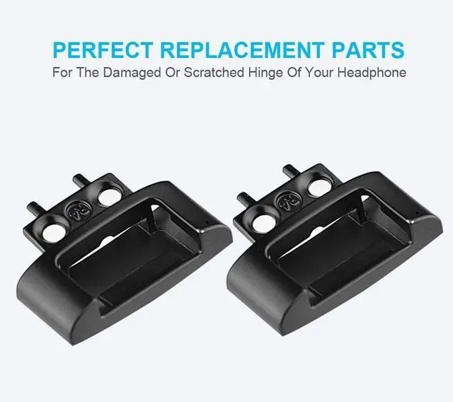 Alt view image 4 of 5 - Hinge Replacement Solo 3 Headband Connector Repair Kit Parts Compatible with Beats by Dr Dre Solo 3.0 Wireless A1796 On-Ear Headphones (Matte Black)
