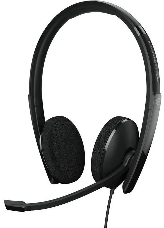 Alt view image 4 of 5 - EPOS Adapt 160 USB II - Wired, Double-Sided, UC Optimized Headset with USB Connectivity - Superior Stereo Sound - Enhanced Comfort - Call Control - Black
