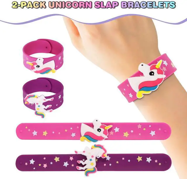 Alt view image 5 of 5 - QearFun Unicorn Bluetooth Headphones for Girls - with Microphone & 3.5mm Jack, Adjustable Headband for Kids Teens Toddlers, School iPad Tablet PC Smartphones Compatible (Purple)